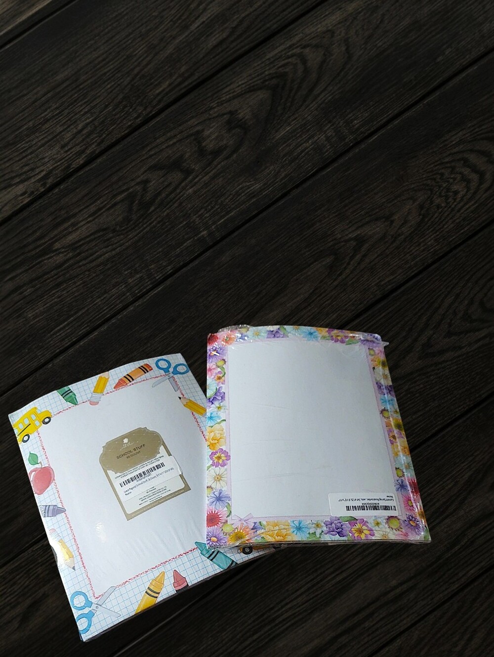 Floral & School Supplies Computer Paper